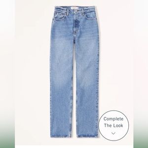Like New! Abercrombie & Fitch l The 90’s Straight Ultra High Rise Jean. 28/6R